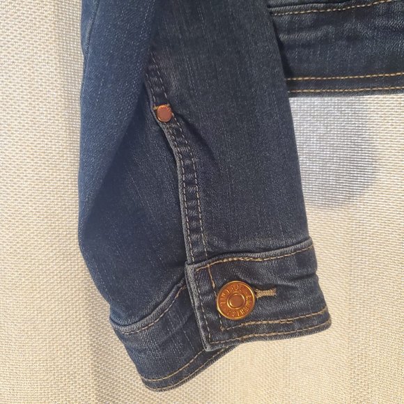 NWT Vintage America Denim Jacket Small Stretch S - Picture 12 of 14